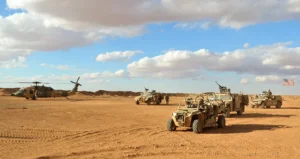 כוחות אמריקניים בבסיס א-תנף, 22 בנובמבר 2017