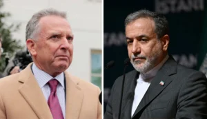 שר החוץ של איראן, עבאס עראקצ'י, השליח האמריקני, סטיב ויטקוף