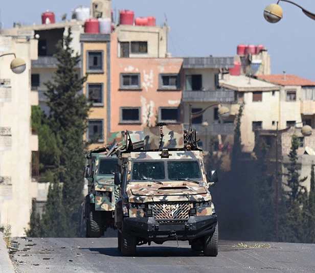 כוחות המשטר הסורי בעיר סווידא, 16 ביולי 2025