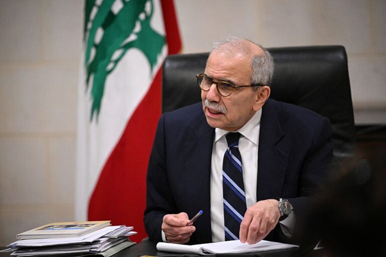 ראש ממשלת לבנון, נוואף סלאם, 3 בדצמבר 2025