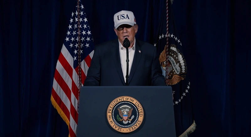 נשיא ארה''ב, דונלד טראמפ, 28 בפברואר 2026