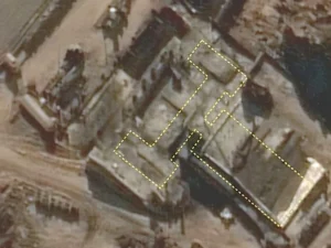 המבנה הגלילי במתקן "טליקאן 2"