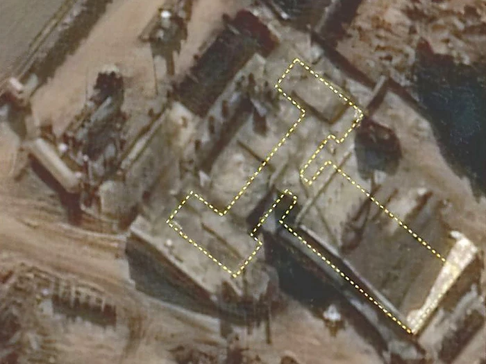 המבנה הגלילי במתקן "טליקאן 2"