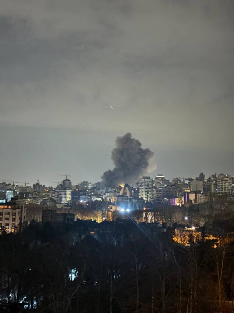 תקיפה של צה"ל בצפון טהראן הלילה