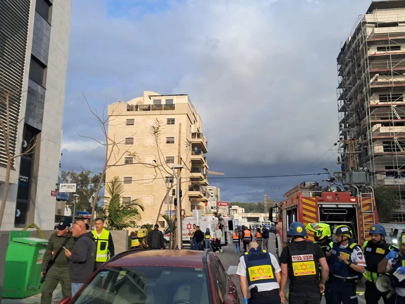 זירת הנפילה בנהריה