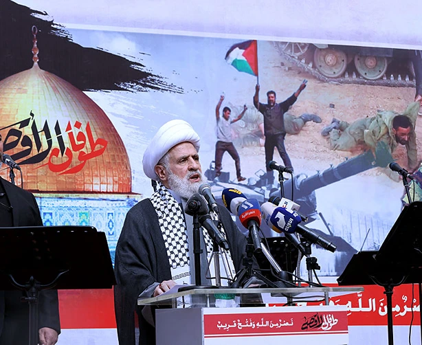 מזכ"ל חיזבאללה, נעים קאסם, 13 באוקטובר 2023