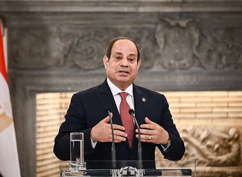 נשיא מצרים, עבד אל-פתאח א-סיסי, 7 במאי 2025