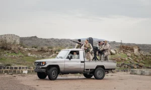 אנשי "המשמר הלאומי" – המיליציה הדרוזית הנאמנה למנהיג הרוחני של העדה