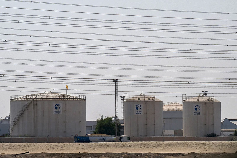 מתקן של חברת הנפט "ADNOC Gas" באבו דאבי, 3 במרץ 2026
