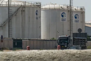 מתקן של חברת הנפט "ADNOC Gas" באבו דאבי, 3 במרץ 2026