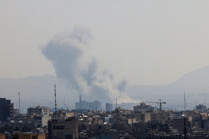 תיעוד מתקיפה באיראן, 17 במרץ 2026