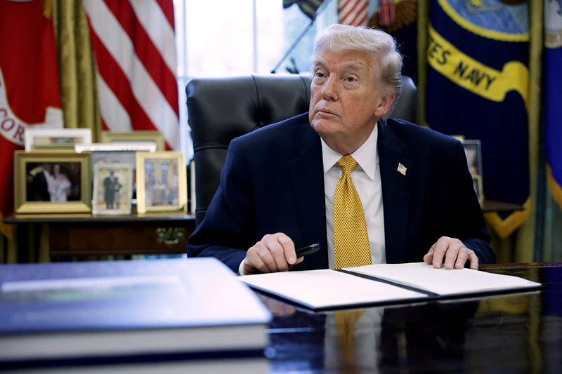 נשיא ארה''ב, דונלד טראמפ, 16 במרץ 2026