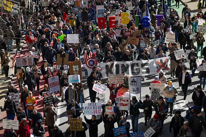 מחאת "No Kings" בשיקגו, 28 במרץ 2026