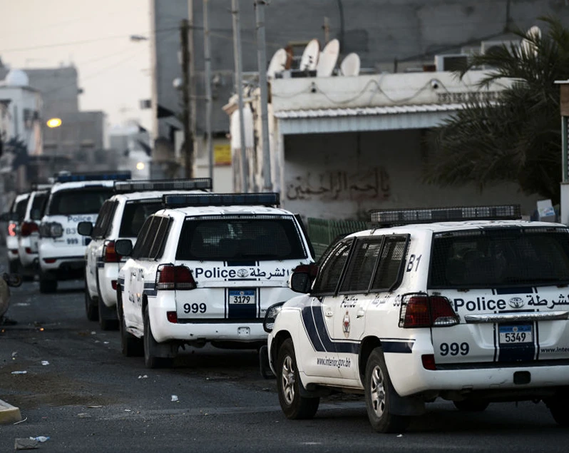 ניידות של משטרת בחריין, 5 באפריל 2016