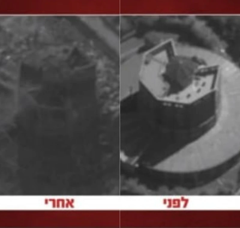 תמונות לווין לפני ואחרי של מרכז החלל האיראני שהושמד