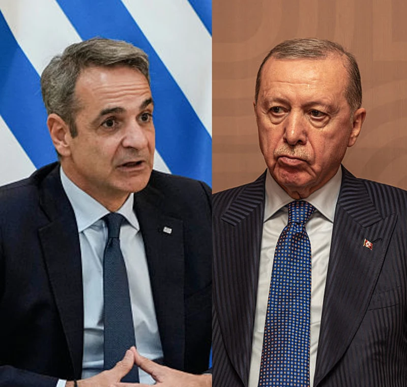 נשיא טורקיה, רג'פ טאיפ ארדואן, ראש ממשלת יוון, קיריאקוס מיצוטאקיס
