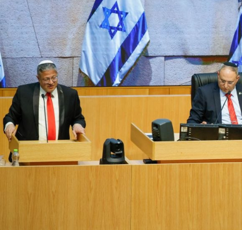 השר לביטחון לאומי, איתמר בן גביר, לאחר אישור החוק, 30 במרץ 2026