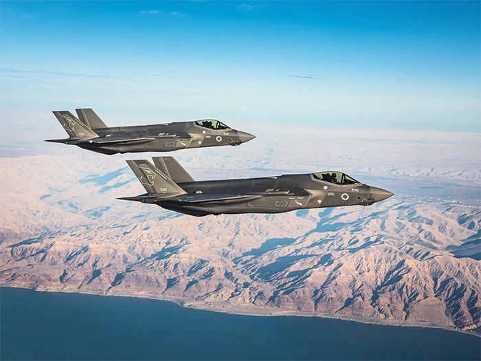 מטוסי F-35 של חיל האוויר הישראלי. תמיד במצב מתמשך של יוזמה מבצעית גלויה ורחבה