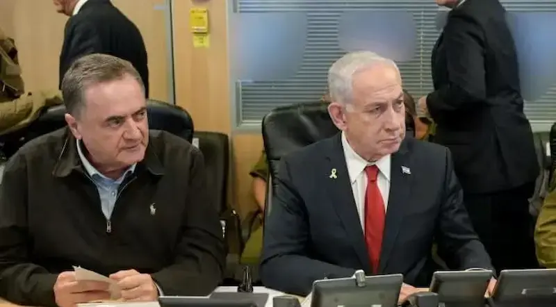 ראש הממשלה, בנימין נתניהו, ושר הביטחון, ישראל כ"ץ