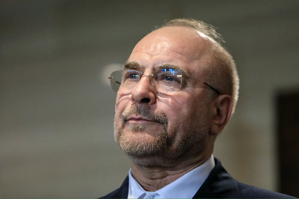 יו"ר הפרלמנט האיראני, מוחמד באקר קאליבף, 12 באוקטובר 2024