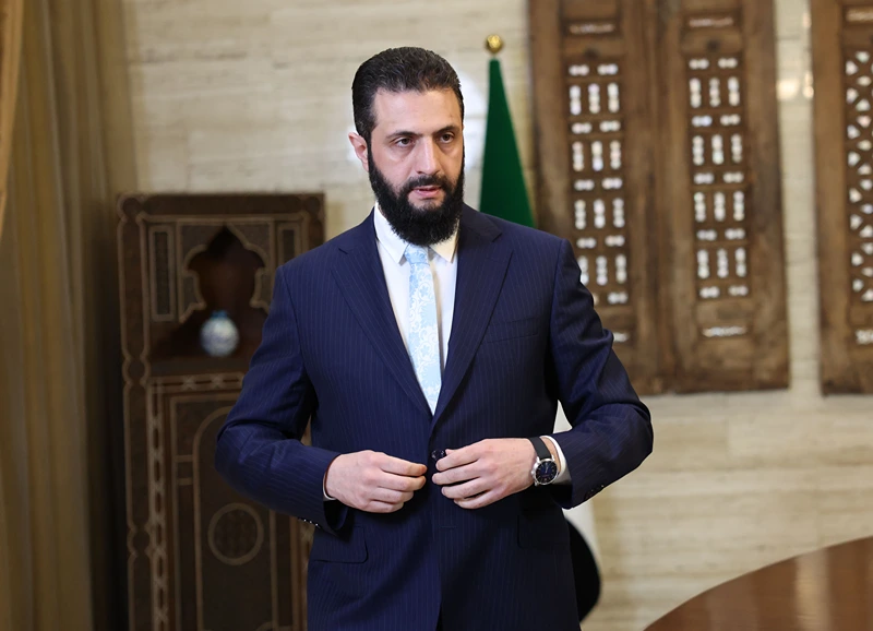 נשיא סוריה, אחמד א-שרע, 18 בינואר 2026