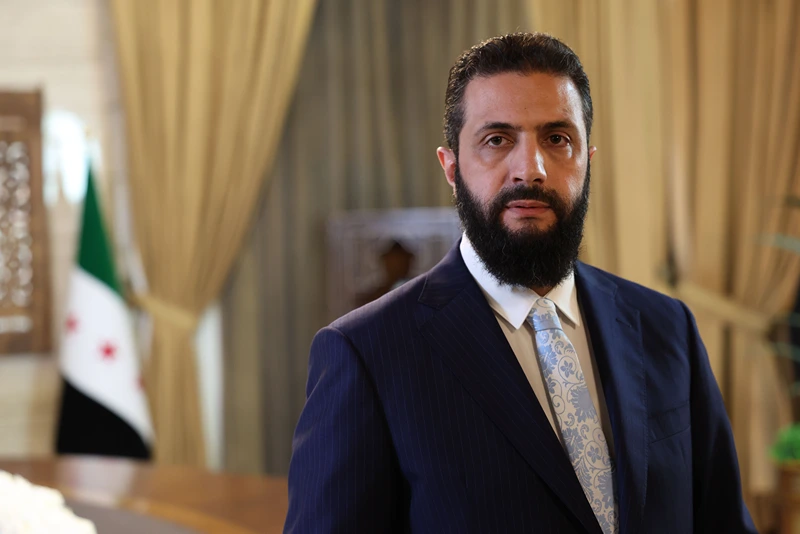 נשיא סוריה, אחמד א-שרע, 18 בינואר 2026