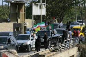 שיירות של רכבים בדרכם לדרום לבנון, 17 באפריל 2026