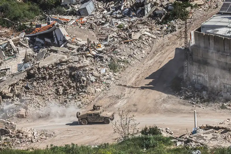 כלי רכב צה''לי בדרום לבנון, 26 באפריל 2026