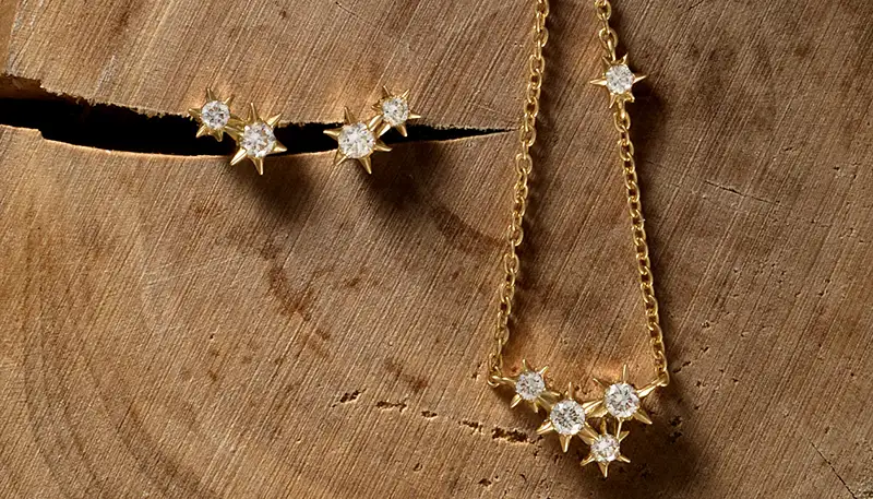 תכשיטי MyCollection בזהב צהוב 18K ויהלומים 