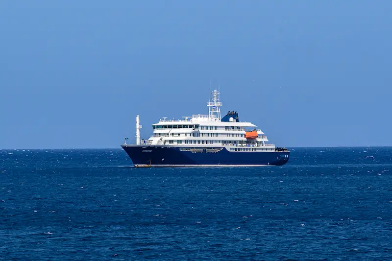 ספינת התיירים MV Hondius, בה אירעה התפרצות ההנטה-וירוס, 3 במאי 2026