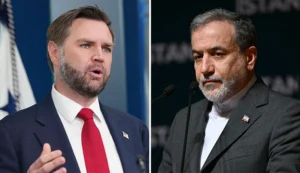 שר החוץ האיראני, עבאס עראקצ'י, סגן נשיא ארה"ב, ג'יי די ואנס