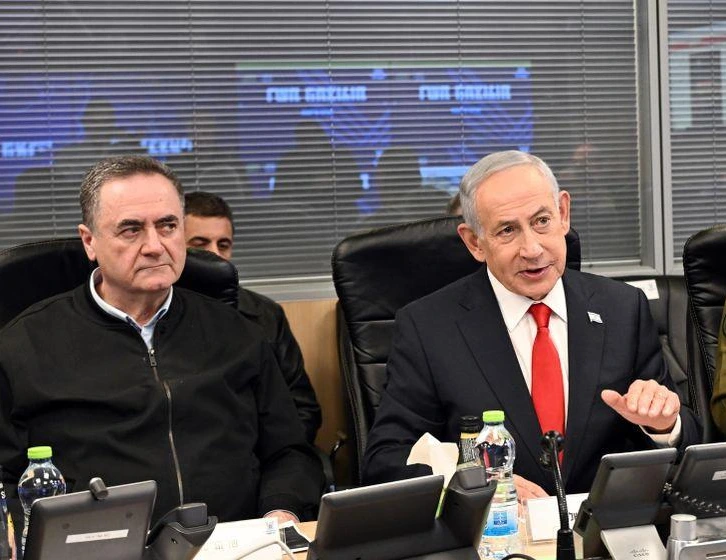 ראש הממשלה, בנימין נתניהו, ושר הביטחון, ישראל כ"ץ