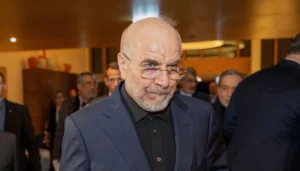 יו"ר הפרלמנט האיראני, מוחמד באקר קאליבף, 21 ביוני 2026