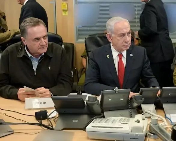 ראש הממשלה, בנימין נתניהו, שר הביטחון, ישראל כ"ץ, והרמטכ"ל, אייל זמיר