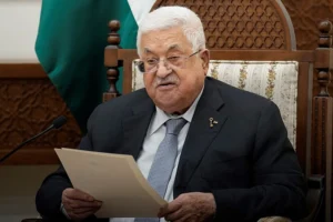 יו״ר הרשות הפלסטינית, מחמוד עבאס, 24 באוקטובר 2023