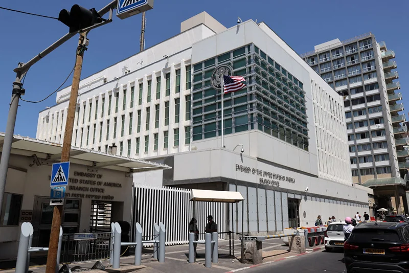 שגרירות ארה"ב בתל אביב, 19 באפריל 2024