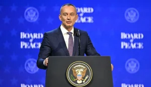 מנכ"ל מועצת השלום, ניקולאי מלאדנוב, 22 בינואר 2026