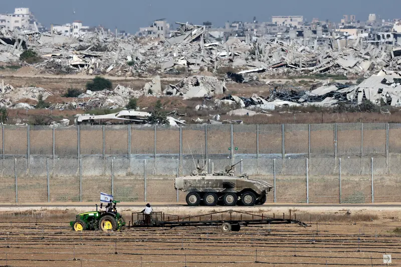 כוחות צה"ל בגבול רצועת עזה, 19 בספטמבר 2025