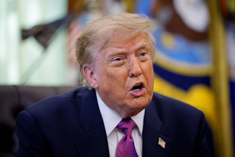 נשיא ארה"ב, דונלד טראמפ, 27 באוגוסט 2025