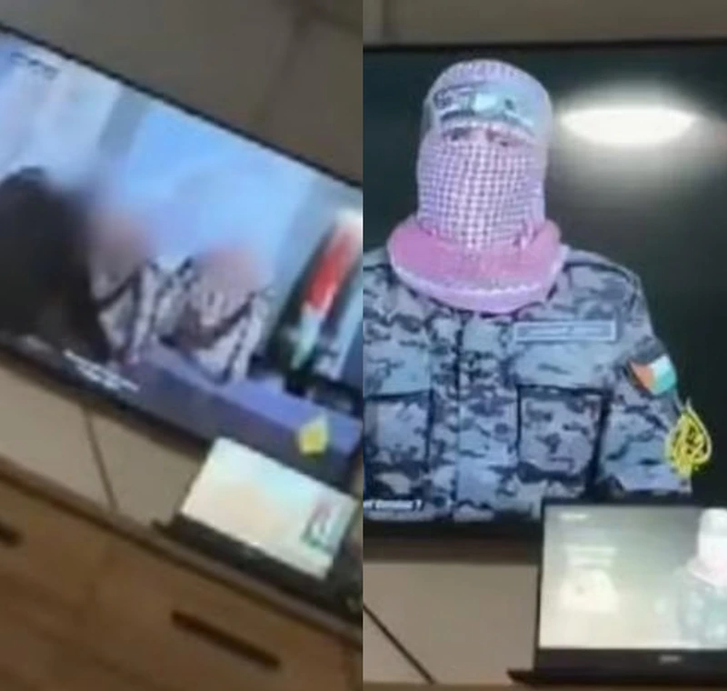 צילום מסך מהפוסט שפרסם הסטודנט