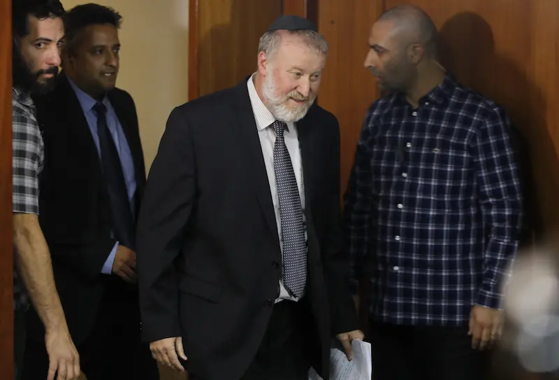 היועץ המשפטי לשעבר, אביחי מנדלבליט, 21 בנובמבר 2019