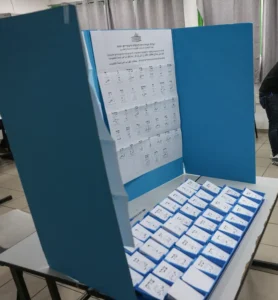 פתקי הצבעה בקלפי, 27 באוקטובר 2026